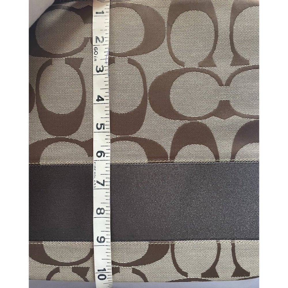 Coach Laptop Sleeve Signature Canvas Gem